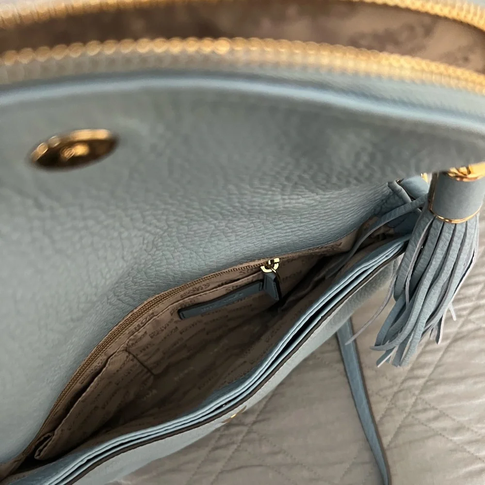 Michael Kors light blue purse - Picture 2 of 4